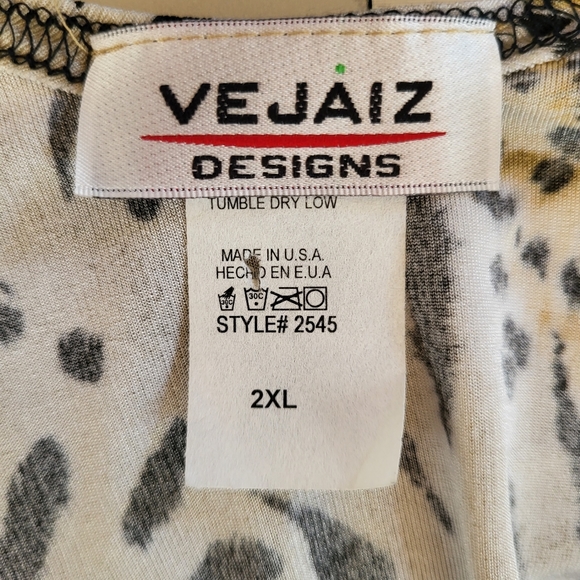 VEJAIZ Animal print tank top - Picture 3 of 8